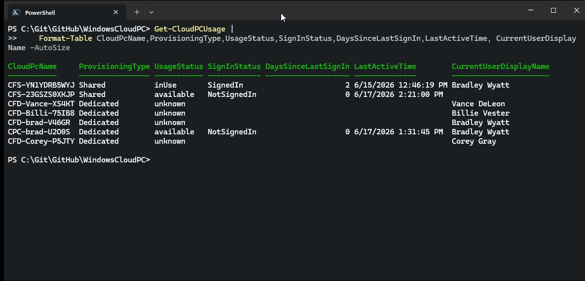 Automation Account Variables